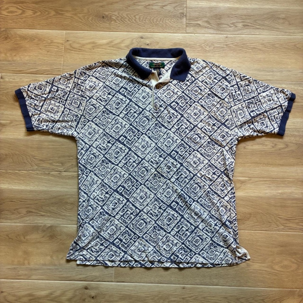 Vintage Colours by Alexander Julian Polo Shirt • Classic Men’s Casual Large